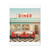 Retro Diner - Matte Canvas, Stretched, 1.25"