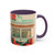 Retro Diner - Accent Coffee Mug (11, 15oz)