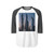 Steel and Glass Symphony - Unisex Three-Quarter Sleeve Raglan Shirt