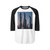 Steel and Glass Symphony - Unisex Three-Quarter Sleeve Raglan Shirt