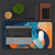 Dynamic Equilibrium - Desk Mat