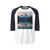 Mountain Serenity - Unisex Three-Quarter Sleeve Raglan Shirt
