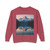 Mountain Serenity - Unisex Lightweight Crewneck Sweatshirt