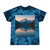 Mountain Serenity - Tie-Dye Tee, Crystal