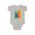 Prismatic Flux - Infant Fine Jersey Bodysuit Prismatic Flux - Infant Fine Jersey Bodysuit