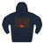 Celestial Ember Sentinel - Three-Panel Fleece Hoodie Celestial Ember Sentinel - Three-Panel Fleece Hoodie