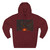 Celestial Ember Sentinel - Three-Panel Fleece Hoodie Celestial Ember Sentinel - Three-Panel Fleece Hoodie