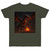 Celestial Ember Sentinel - Single Jersey T-shirt