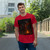 Celestial Ember Sentinel - Single Jersey T-shirt