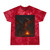 Celestial Ember Sentinel - Tie-Dye Tee, Crystal