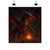 Celestial Ember Sentinel - Matte Vertical Posters