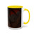 Celestial Ember Sentinel - Accent Coffee Mug (11, 15oz)