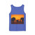 Gentle Giants in Twilight - Unisex Garment-Dyed Tank Top