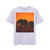 Gentle Giants in Twilight - Men's Acid Washed Heavy Oversize Tee