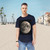 Celestial Chiaroscuro - Men's Jersey Curved Hem Tee Celestial Chiaroscuro - Men's Jersey Curved Hem Tee