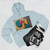 Prismatic Equilibrium - Three-Panel Fleece Hoodie