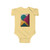 Prismatic Equilibrium - Infant Fine Jersey Bodysuit Prismatic Equilibrium - Infant Fine Jersey Bodysuit