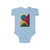 Prismatic Equilibrium - Infant Fine Jersey Bodysuit Prismatic Equilibrium - Infant Fine Jersey Bodysuit