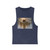 Serene Wolf Pack - Unisex Stonewash Tank Top
