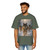 Serene Wolf Pack - Men's Heavy Oversized Tee