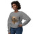 Serene Wolf Pack - Unisex Lightweight Crewneck Sweatshirt