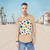 Prismatic Convergence - Men's Jersey Curved Hem Tee