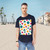 Prismatic Convergence - Men's Jersey Curved Hem Tee