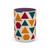 Prismatic Convergence - Accent Coffee Mug (11, 15oz)