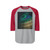 Aurora Planetaria - Unisex Three-Quarter Sleeve Raglan Shirt