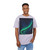 Cosmic Aurora Dream - Men's Acid Washed Heavy Oversize Tee