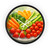 Harvest Garden Platter - Wall Clock