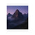 Twilight Mountain Veil - Matte Vertical Posters