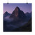 Twilight Mountain Veil - Matte Vertical Posters