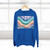 Liquid Wave Flow - Three-Panel Fleece Hoodie