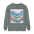 Liquid Wave Flow - Unisex Garment-dyed Long Sleeve T-Shirt Liquid Wave Flow - Unisex Garment-dyed Long Sleeve T-Shirt