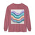 Liquid Wave Flow - Unisex Garment-dyed Long Sleeve T-Shirt Liquid Wave Flow - Unisex Garment-dyed Long Sleeve T-Shirt