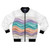 Liquid Wave Flow - Men's Bomber Jacket (AOP)