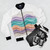 Liquid Wave Flow - Men's Bomber Jacket (AOP)
