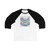 Liquid Wave Flow - Unisex 3\4 Sleeve Baseball Tee