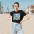 Liquid Wave Flow - Women's Flowy Cropped Tee