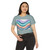 Liquid Wave Flow - Women's Festival Crop Top