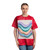 Liquid Wave Flow - Tie-Dye Tee, Crystal