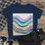 Liquid Wave Flow - Women's Midweight Cotton Tee
