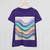 Liquid Wave Flow - Women's Midweight Cotton Tee