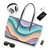 Liquid Wave Flow - PU Leather Shoulder Bag