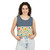 Whimsical Floral Waltz - Unisex Garment-Dyed Tank Top