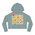Whimsical Floral Waltz - Women’s Cropped Hooded Sweatshirt