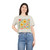 Whimsical Floral Waltz - Women's Crop Tee