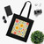 Whimsical Floral Waltz - Cotton Tote