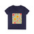 Whimsical Floral Waltz - Ladies' V-Neck T-Shirt